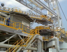 平臺(tái)鋼格柵板使用案例